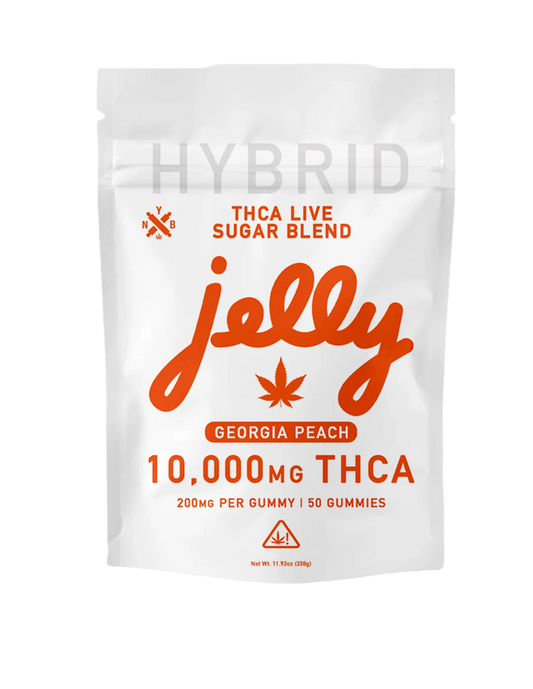 Not Your Bakery | THCa Live Sugar Gummies : 10,000mg - Georgia Peach (HYBRID)